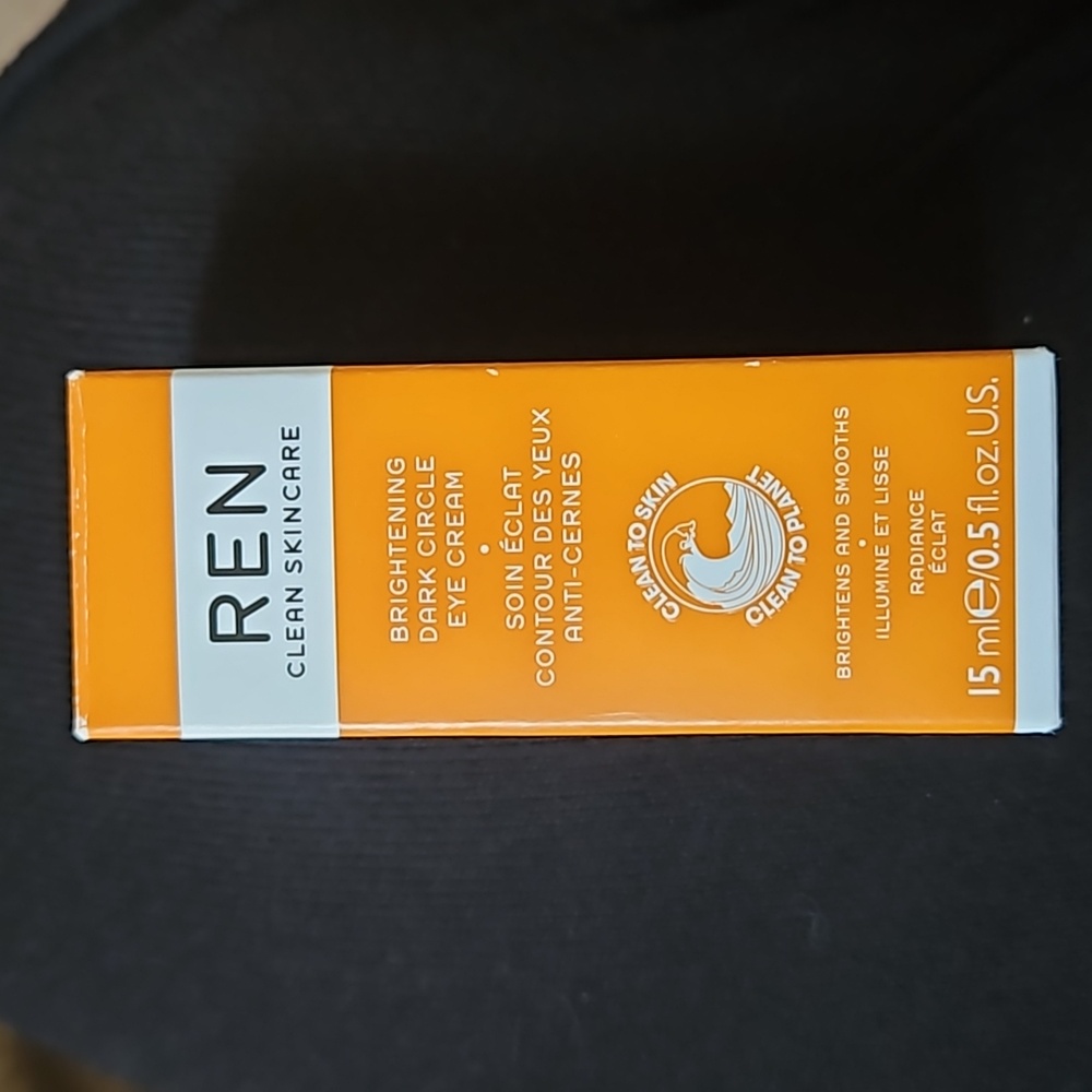 REN clean skincare brightening dark circle eye cream